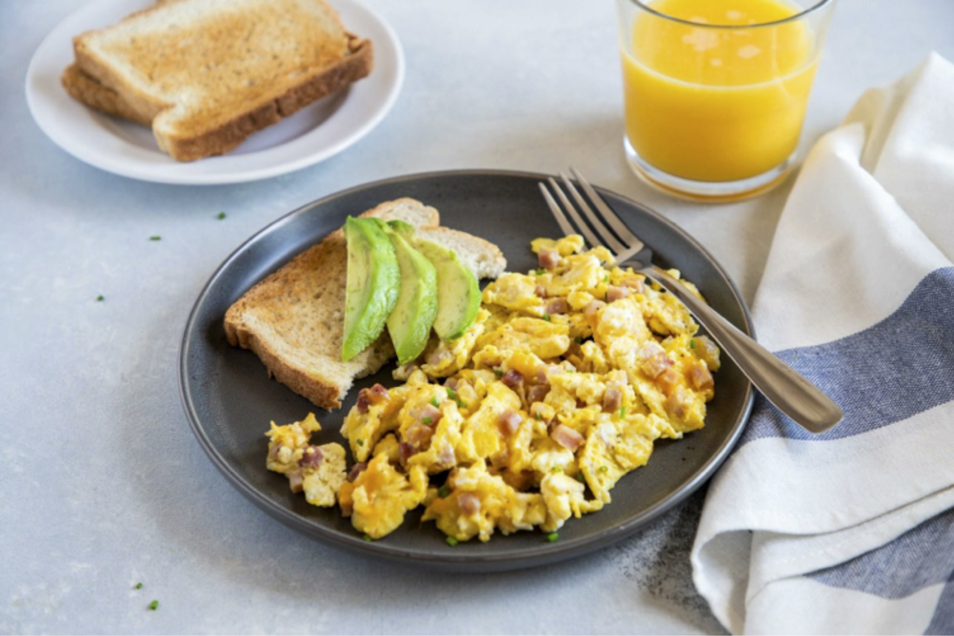 Desayuno vegano alto en proteinas